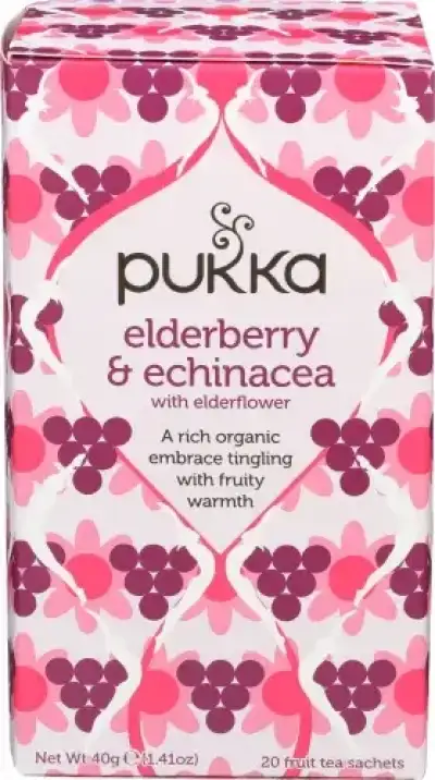 Pukka Herbs Elderbry Echinacea Tea