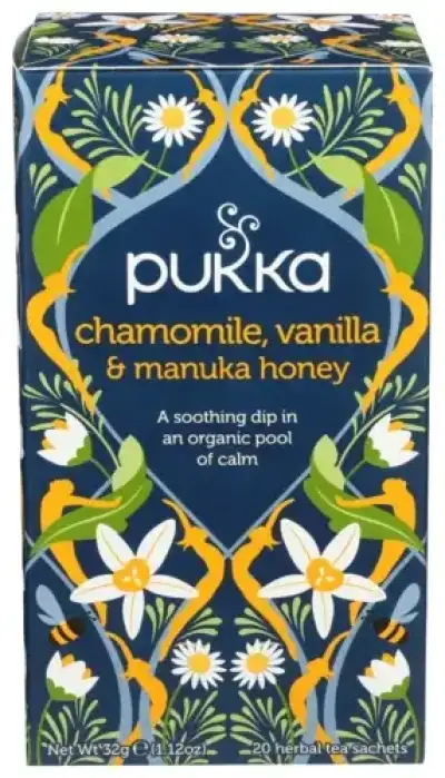Pukka Herbs Herball Chmomil Van Honey Tea