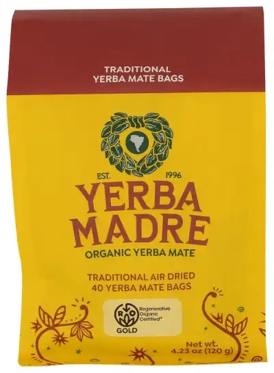 Yerba Madre Yrbamte Bag Org 40Pc Tea