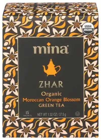 Mina Green Orangee Blssm Organic Tea