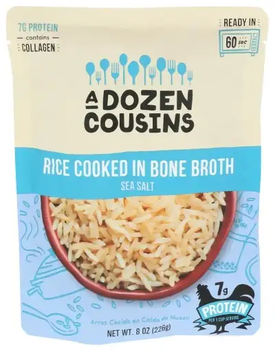 A Dozen Cousins Rice Sea Salt Rte