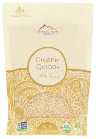 Andean Foods Organics Quinoa White Organic