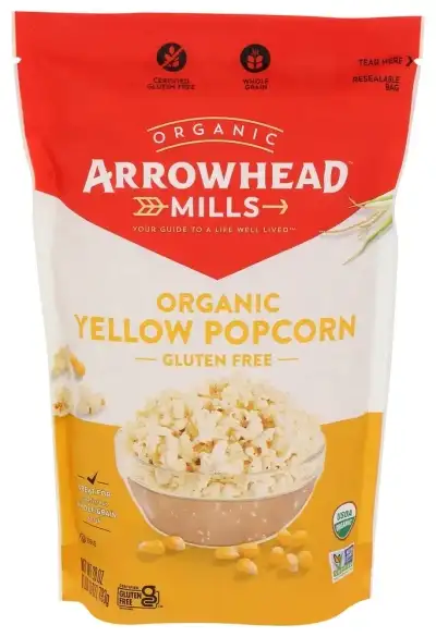 Arrowhead Mills Popcorn Yellow Org