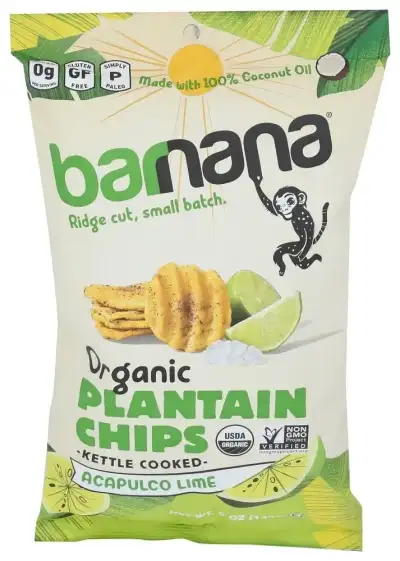 Barnana Chips Plantain Lime