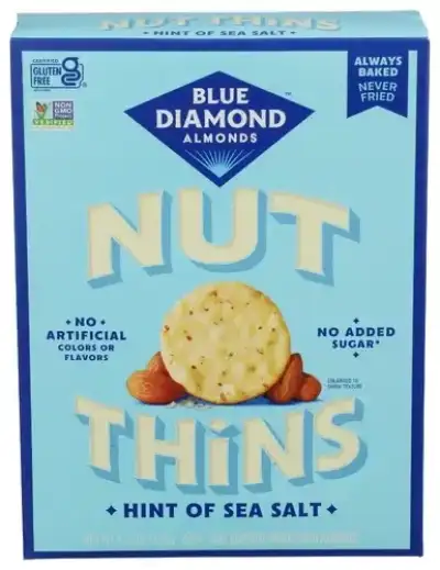 Blue Diamond Cracker Nut Thin Sea Salt