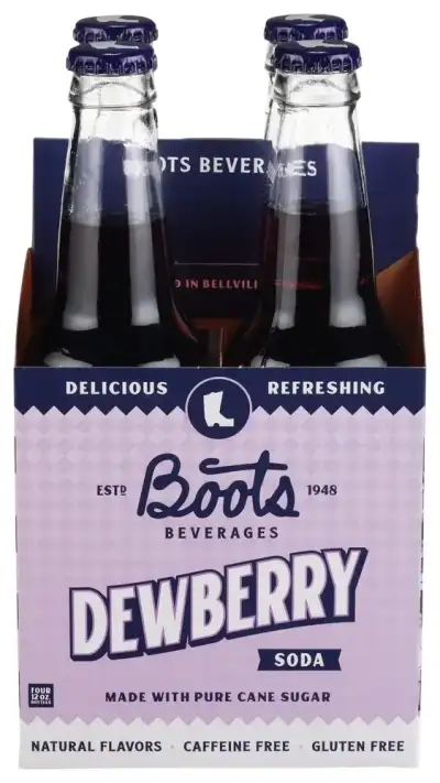 Boots Beverages Soda Dewberry 4Pk