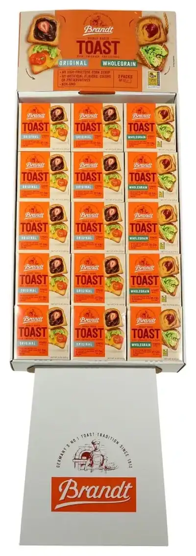 Brandt Toast Zwieback 2V 30Ct