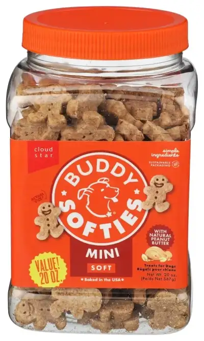 Buddy Biscuits Dog Trt Soft Pnut Butter