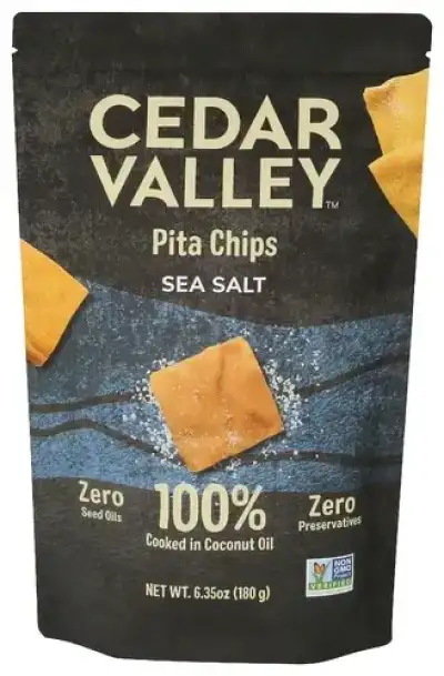 Cedar Valley Chips Sea Salt Pita