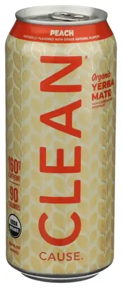 Clean Cause Tea Yerba Mate Peach