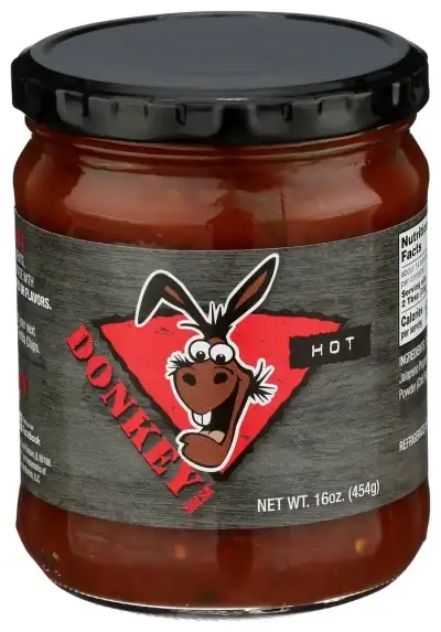 Donkey Chip Salsa Hot