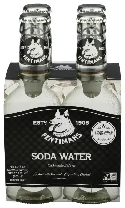 Fentimans Soda Water 4Pk
