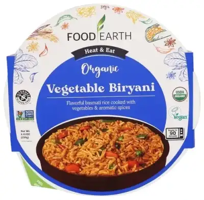 Food Earth Entree Veg Biryani