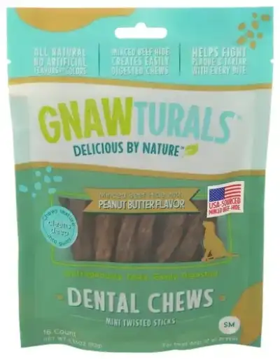 Gnawturals Dog Chew Dental Pb Mini