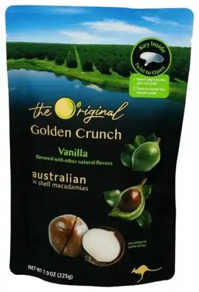 Golden Crunch Macadamias Vanilla
