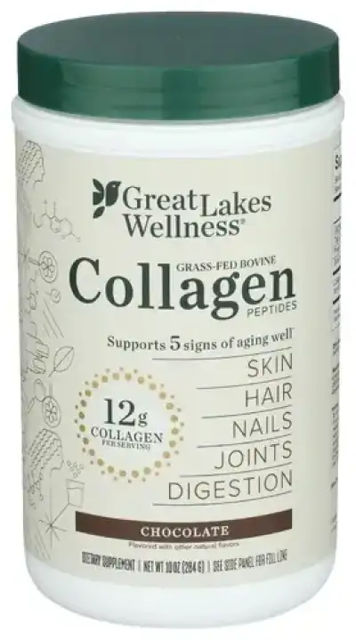 Great Lakes Wellness Collagen Peptides Choc