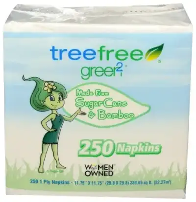 Green2 Napkin Lnch Tree Free