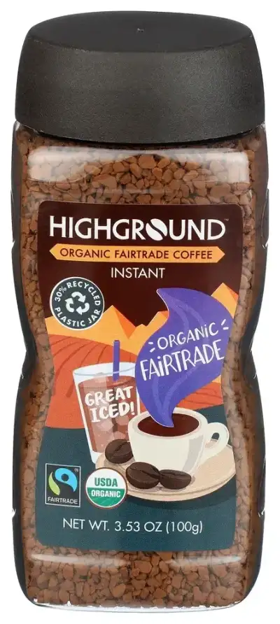 Highground Coffee Instant Reg Org