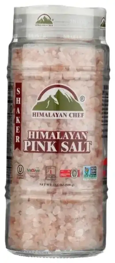 Himalayan Chef Salt Course Glass Shaker