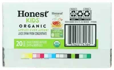 Honest Kids Juice Appley Evr Af 20Pk