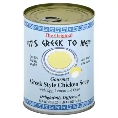 Its Greek To Me Soup Greek Style Chicken