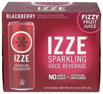 Izze Beverage Juice Spk Blackberry 6Pk