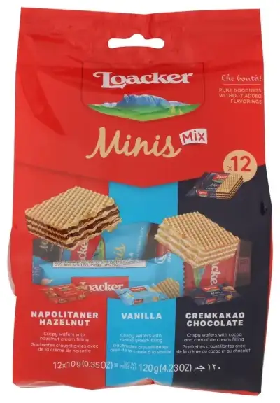Loacker Wafer Mixed Minis