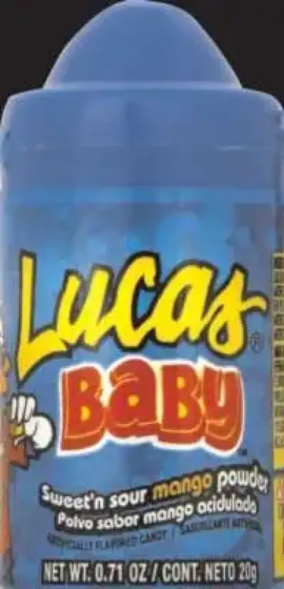 Lucas Candy Polvos Mango 10Pc