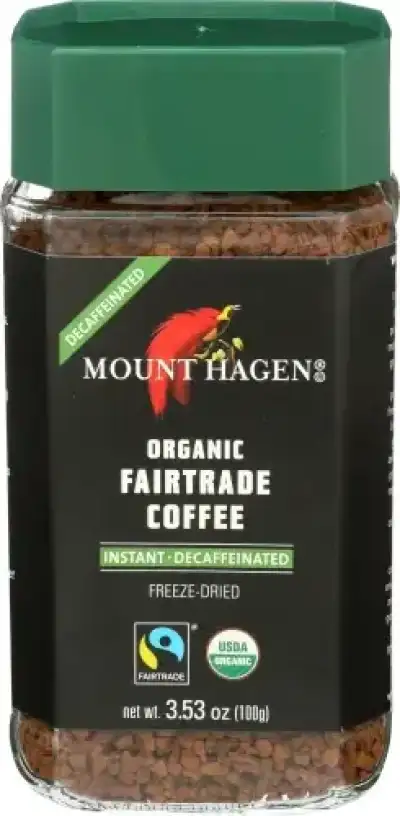 Mount Hagen Coffee Instant Jar Decaf