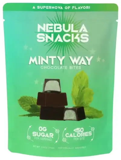 Nebula Snacks Llc Bites Choc Minty Way