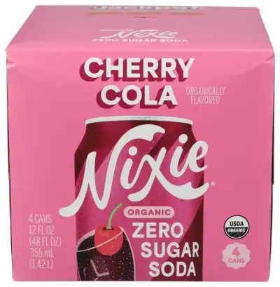 Nixie Soda Zr Sg Chrry Org 4Pk