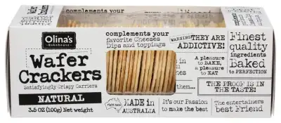 Olinas Bakehouse Cracker Wafer Natural