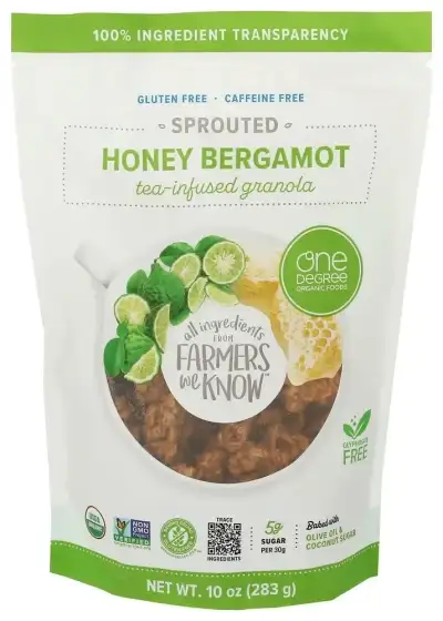 One Degree Granola Honey Bergamot