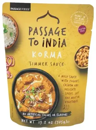 Passage Foods Sauce Korma Simmer