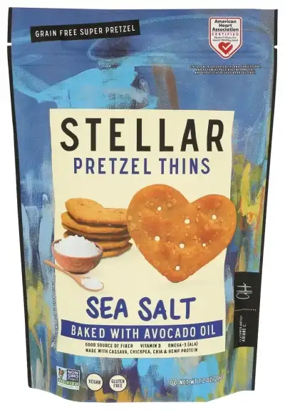 Stellar Pretzel Thins Pretzel Thins Sea Salt