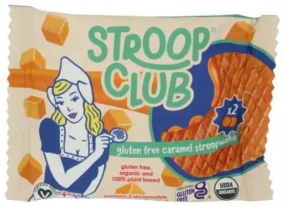 Stroop Club Cookie Sw Carm Gf 2Pk