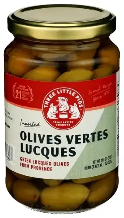 Three Little Pigs French Olives Lucques