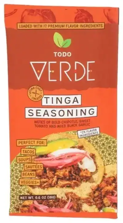 Todo Verde Seasoning Tinga Taco
