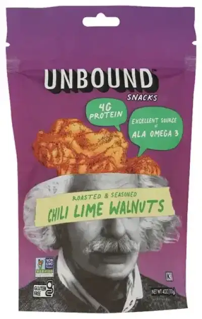 Unbound Snacks Walnuts Chili Lime