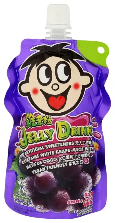 Want-Want Drinks Jelly Ww Grape