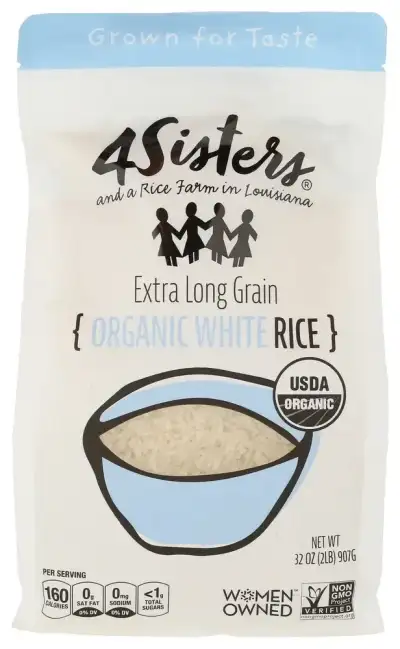 4Sisters Rice White Long Grain Org
