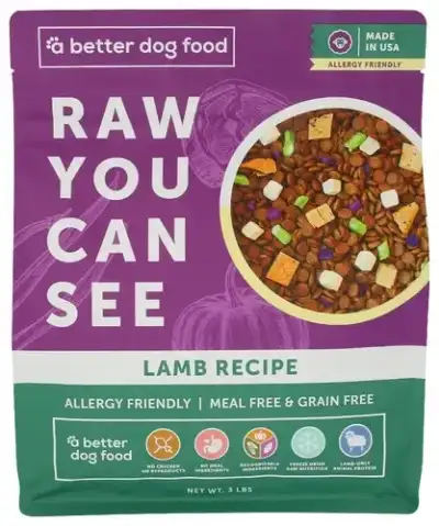 A Better Treat Dog Food Allergy Lamb