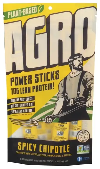 Agro Jerky Stick Spcy Chptle