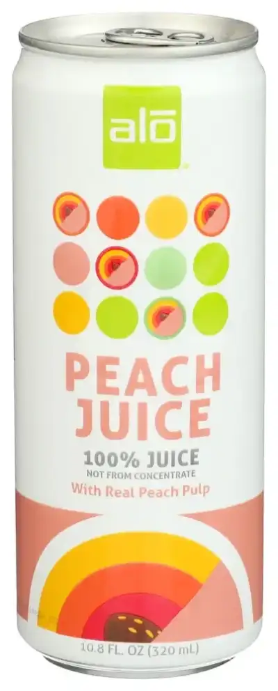 Alo Juice Peach W Pulp