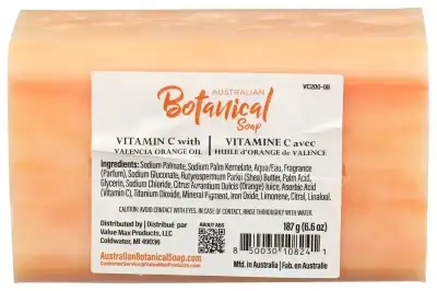 Australian Botanical Soap Soap Bar Valencia Orange