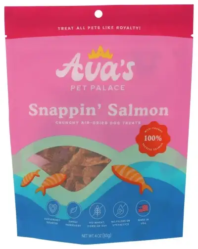 Avas Pet Palace Dog Treat Crunchy Salmon