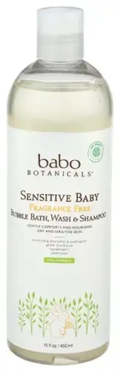 Babobotani Wash Bubble Bath Baby Ff