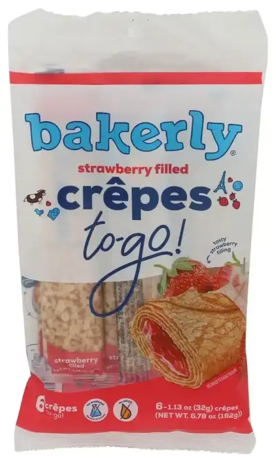 Bakerly Crepes Strawbrry Fill