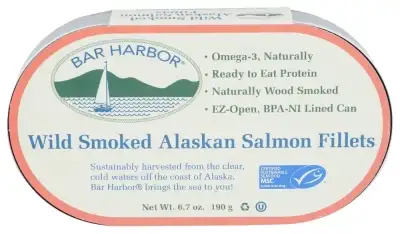 Bar Harbor Salmon Fillet Wld Smoked