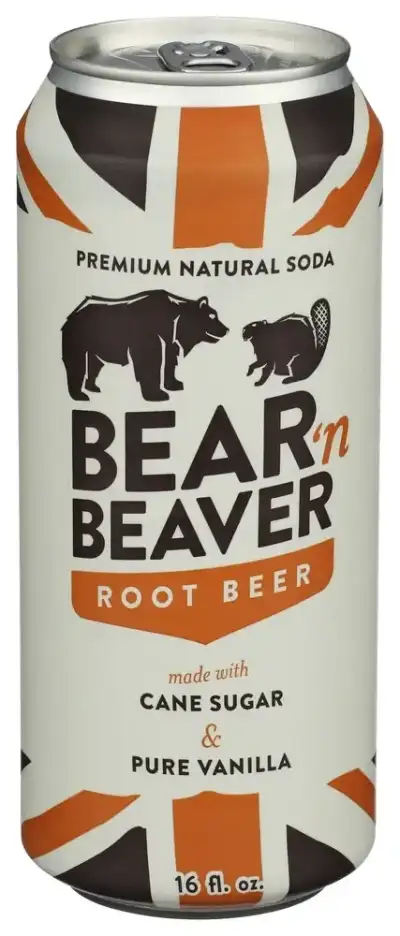 Bear N Beaver Premium Nat Soda Root Beer